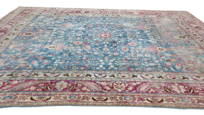 Hand knotted antique Tabriz-Khoy carpet 371×249 cm | Rug# 11502