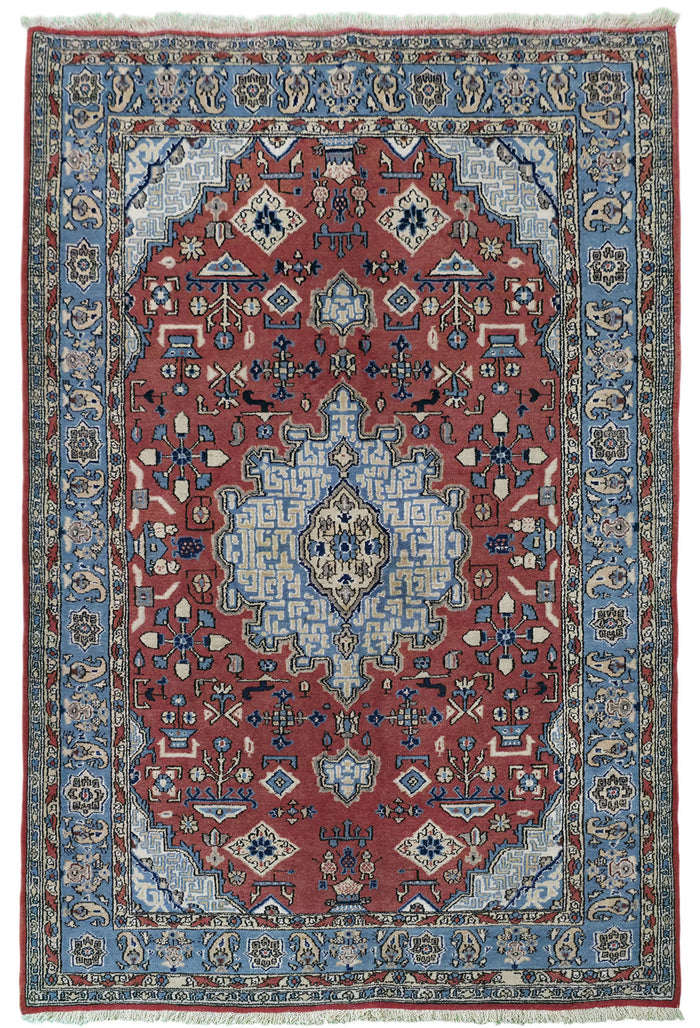 Hand knotted antique Qum rug 164×108 cm | Rug# 11505