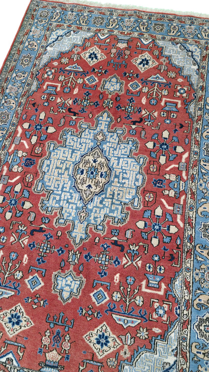 Hand knotted antique Qum rug 164×108 cm | Rug# 11505