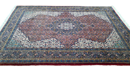 Hand knotted vintage Tabriz Mashayekhi rug 156×105 cm | Rug# 11507