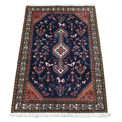 Vintage Nasrabad-Kashkuli rug 154×101 cm | Rug# 11510
