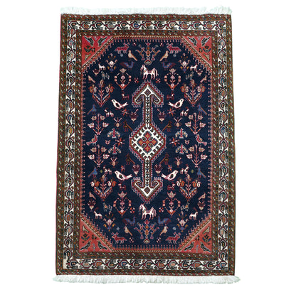 Vintage Nasrabad-Kashkuli rug 154×101 cm | Rug# 11510