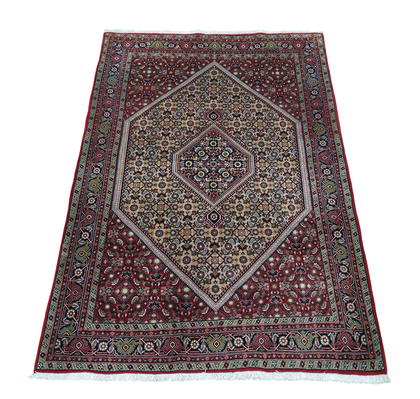Hand knotted superfine Bukan-Bijar rug 170×113 cm | Rug# 11512