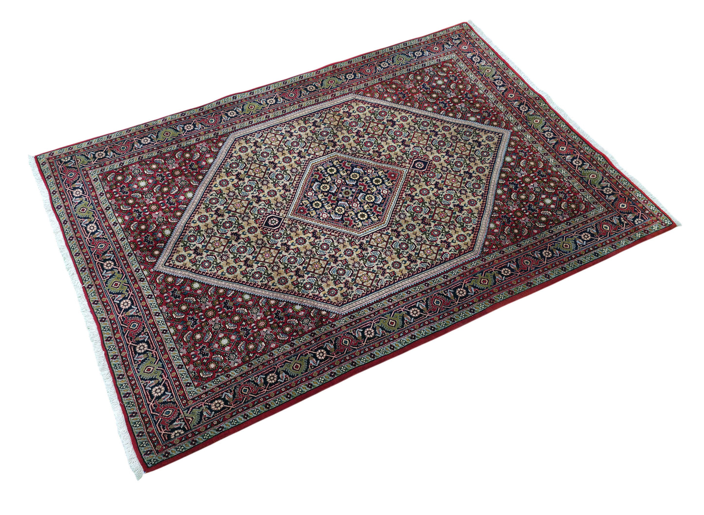 Hand knotted superfine Bukan-Bijar rug 170×113 cm | Rug# 11512