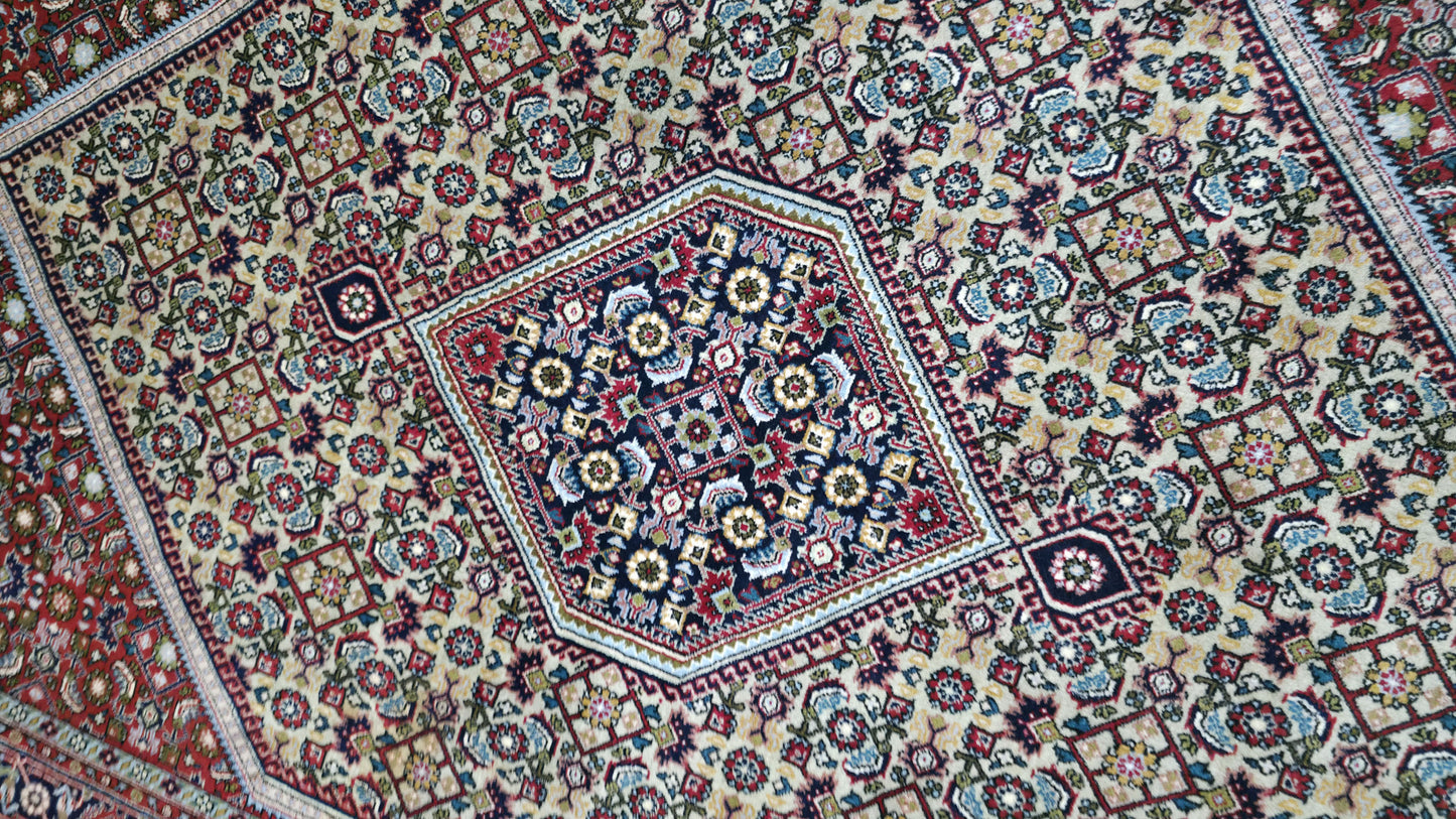 Hand knotted superfine Bukan-Bijar rug 170×113 cm | Rug# 11512