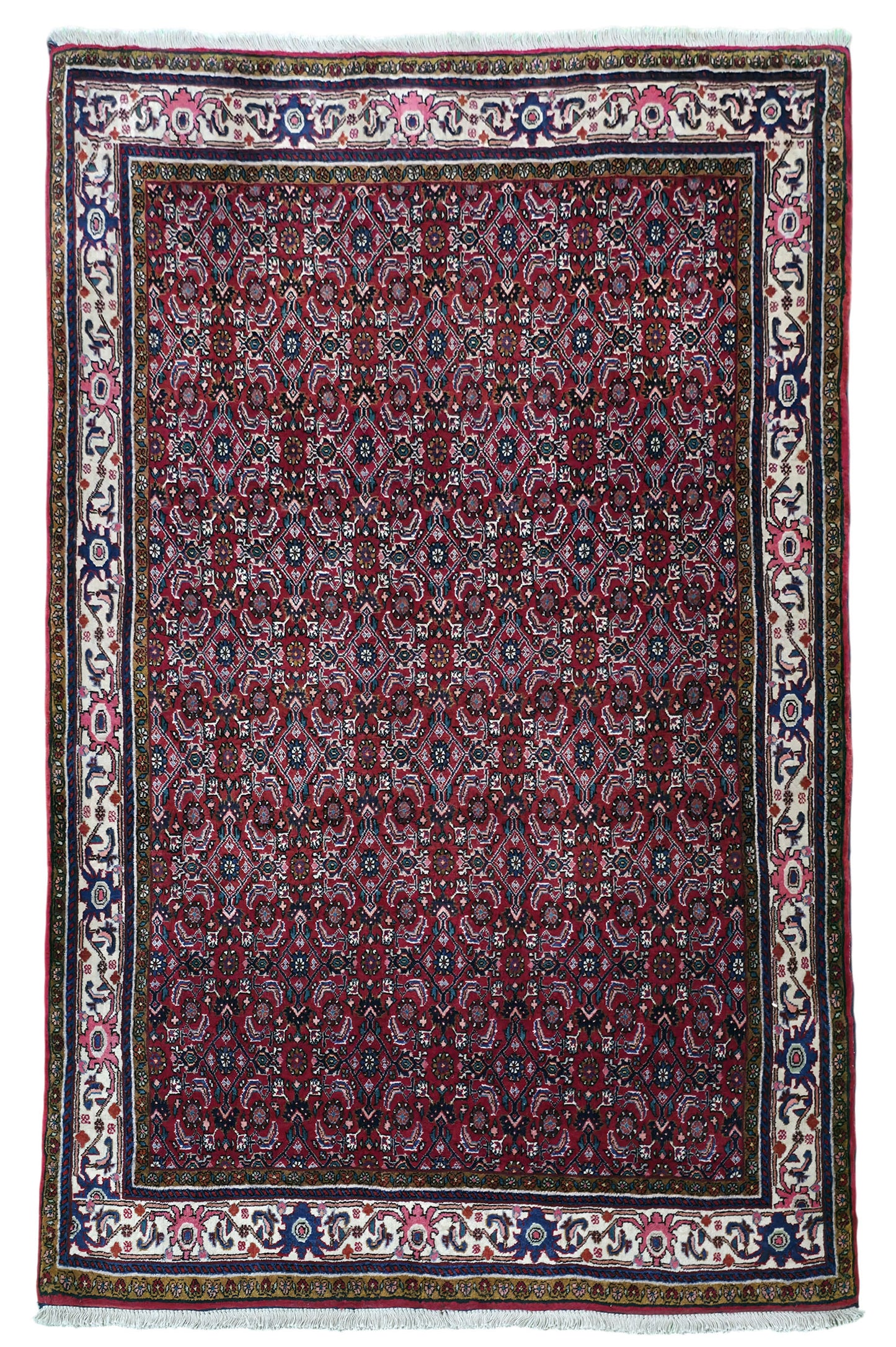 vintage and superfine Afshar-Bijar, Persia 170×100 cm | Rug# 11513