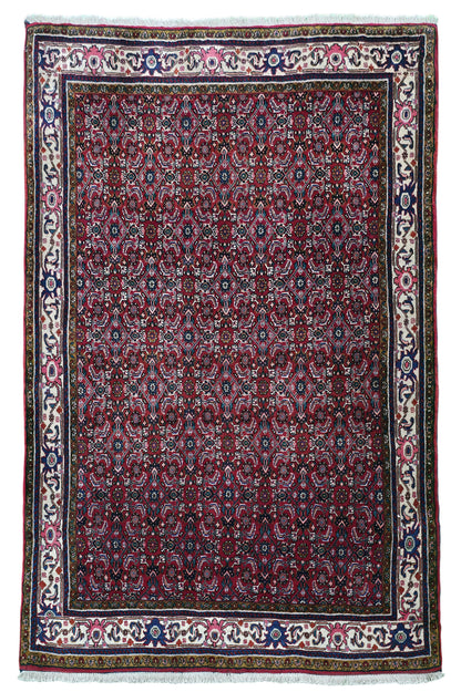 vintage and superfine Afshar-Bijar, Persia 170×100 cm | Rug# 11513