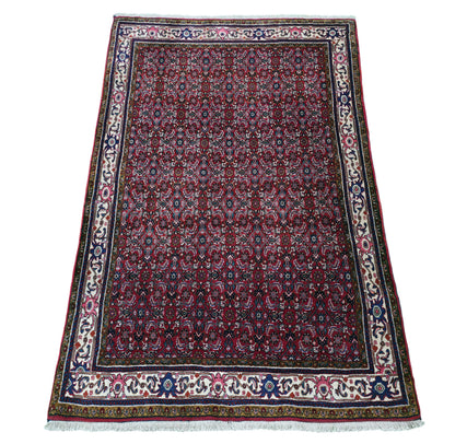 vintage and superfine Afshar-Bijar, Persia 170×100 cm | Rug# 11513