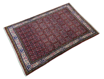 vintage and superfine Afshar-Bijar, Persia 170×100 cm | Rug# 11513