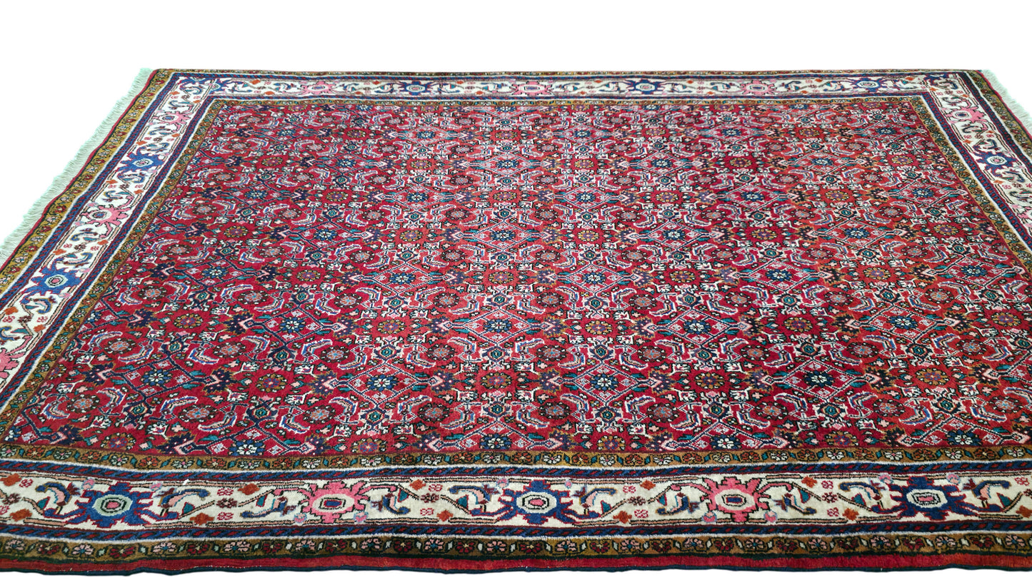 vintage and superfine Afshar-Bijar, Persia 170×100 cm | Rug# 11513