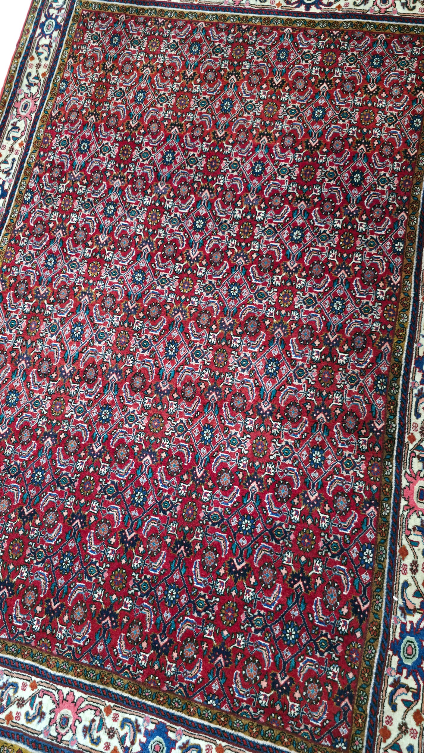 vintage and superfine Afshar-Bijar, Persia 170×100 cm | Rug# 11513