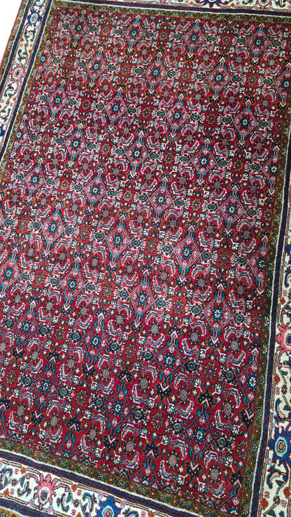 vintage and superfine Afshar-Bijar, Persia 170×100 cm | Rug# 11513
