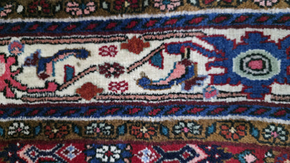 vintage and superfine Afshar-Bijar, Persia 170×100 cm | Rug# 11513