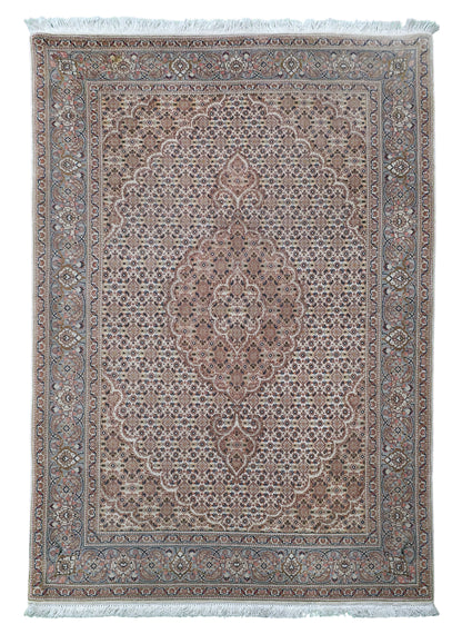 Hand knotted superfine Tabriz Mahi rug 155×102 cm | Rug# 11514