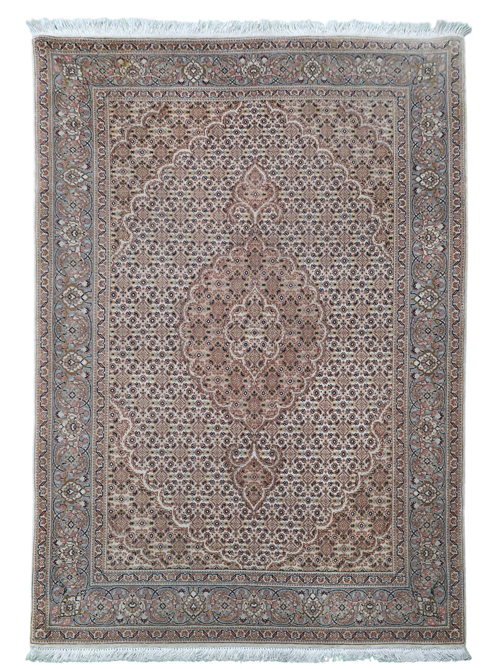Hand knotted superfine Tabriz Mahi rug 155×102 cm | Rug# 11514