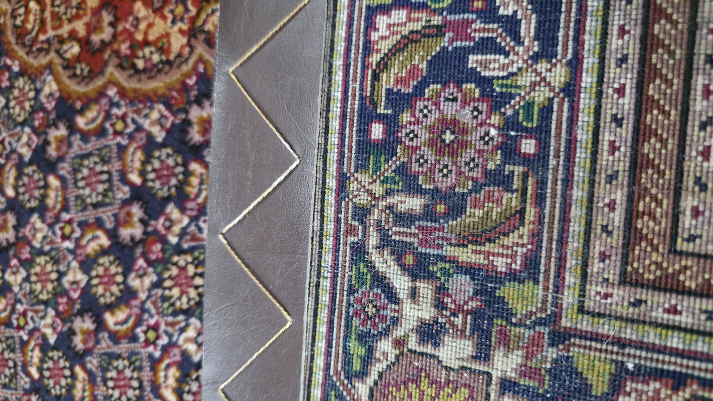 Hand knotted superfine Tabriz Mahi rug 137×107 cm | Rug# 11515