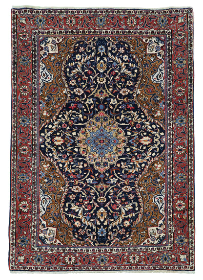 Vintage and fine Sarouk  Persian rug 155×103 cm | Rug# 11518