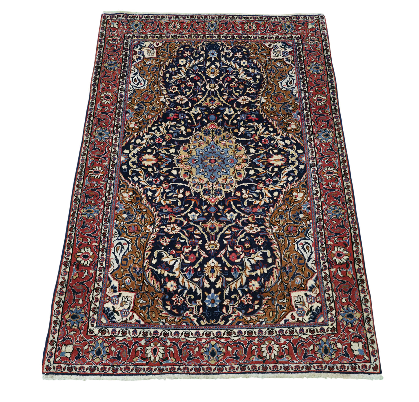 Vintage and fine Sarouk  Persian rug 155×103 cm | Rug# 11518