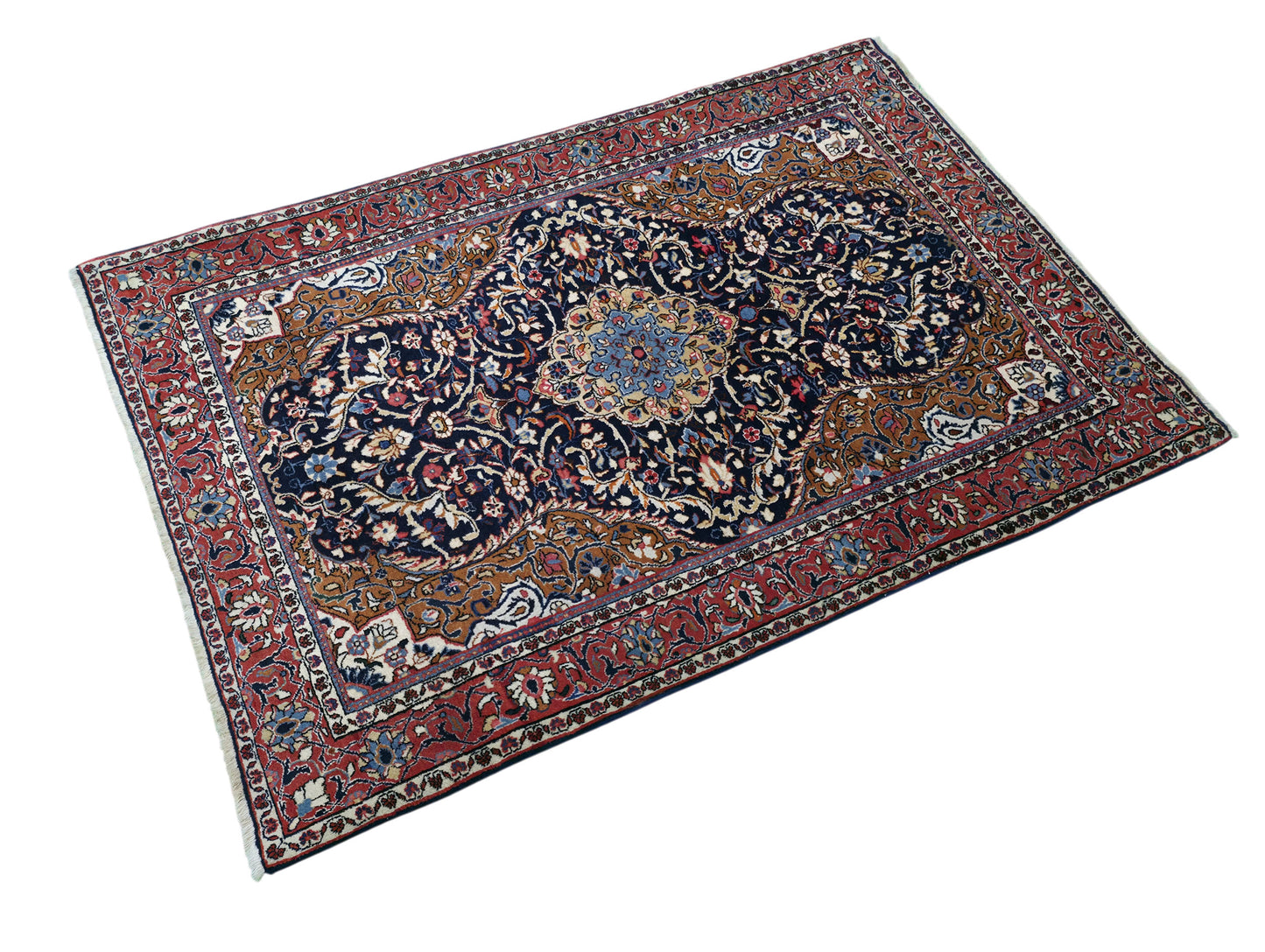 Vintage and fine Sarouk  Persian rug 155×103 cm | Rug# 11518