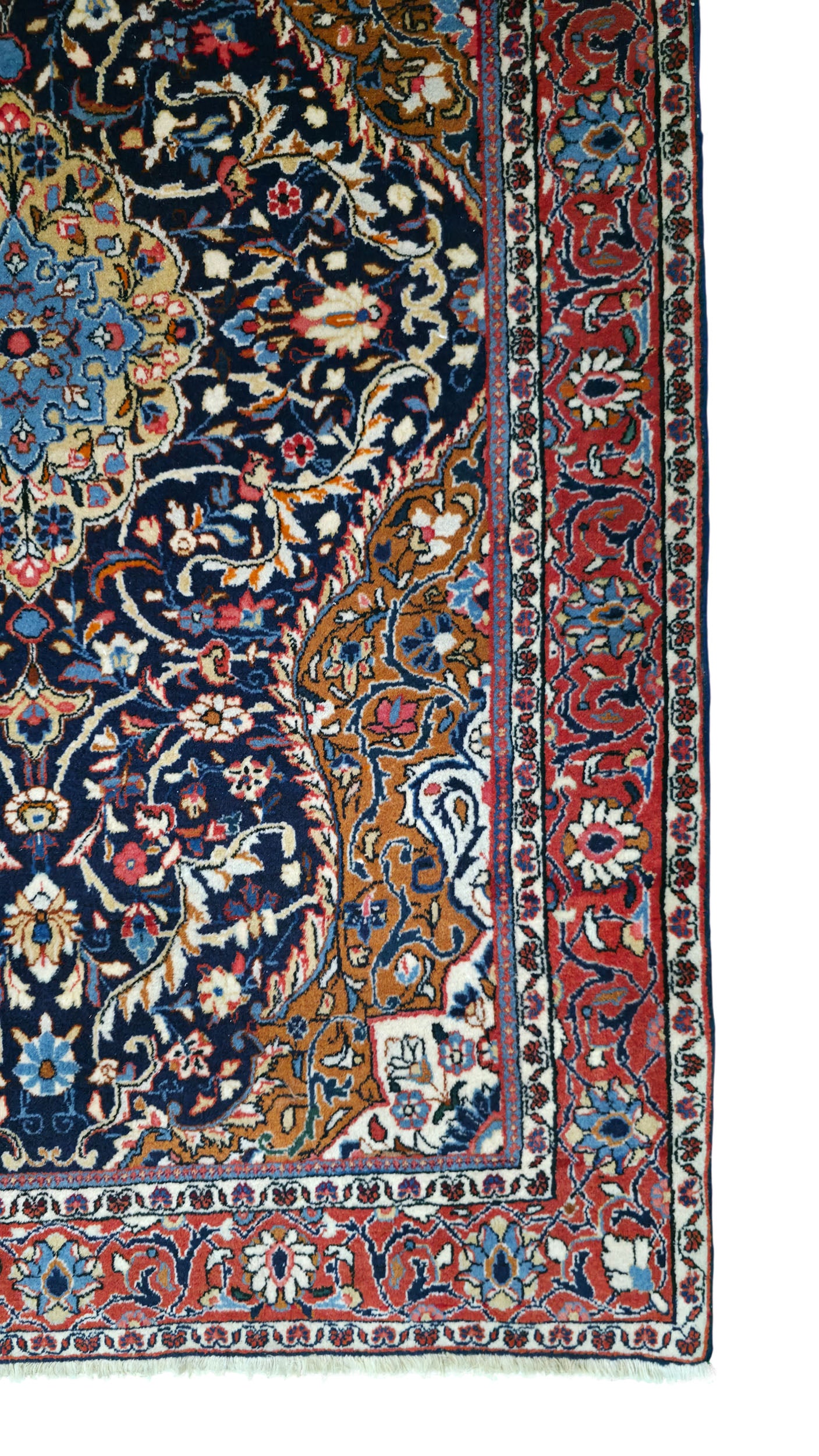 Vintage and fine Sarouk  Persian rug 155×103 cm | Rug# 11518