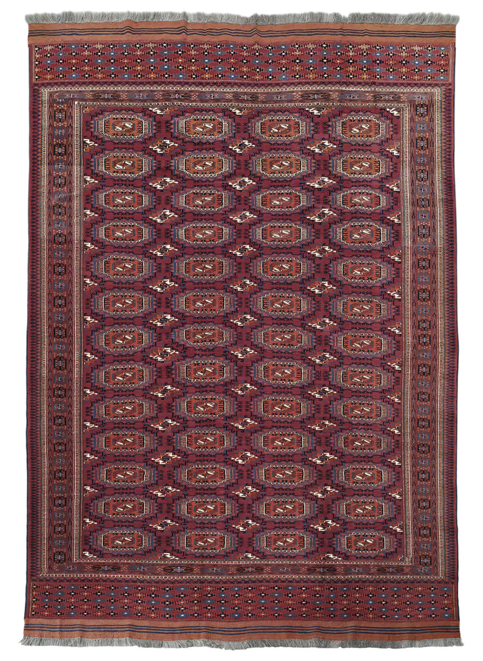 Vintage & superfine Tekke Turkmen rug 300×200 cm | Rug# 11523