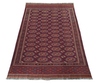 Vintage superfine Sarykh Turkmen rug 300×200 cm | Rug# 11523