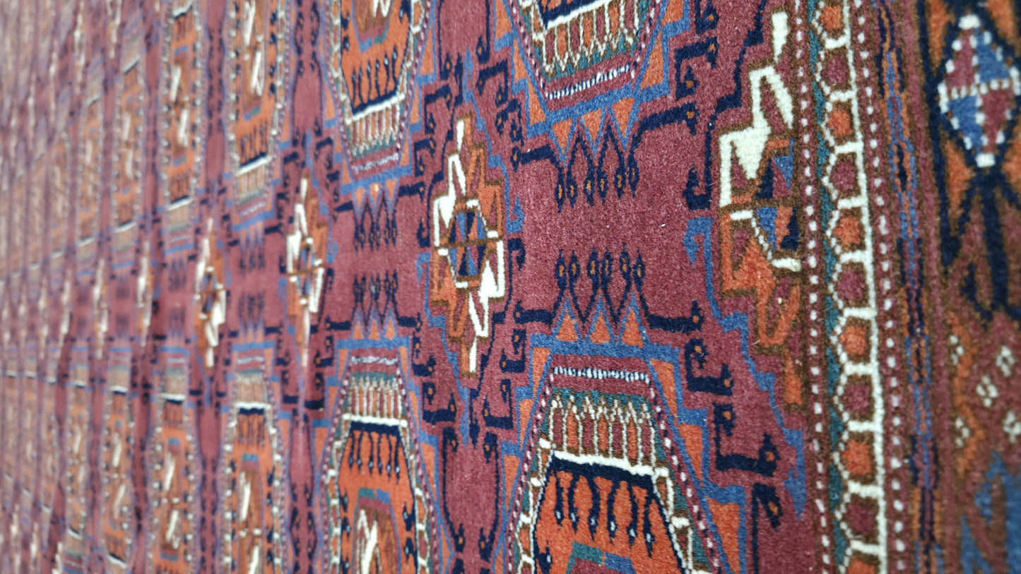 Vintage superfine Sarykh Turkmen rug 300×200 cm | Rug# 11523