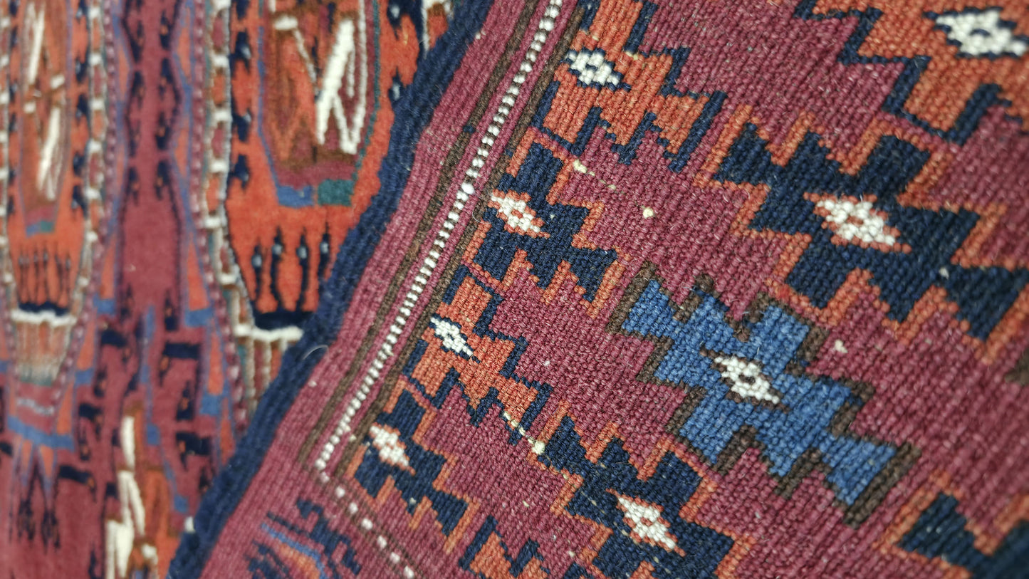 Vintage superfine Sarykh Turkmen rug 300×200 cm | Rug# 11523