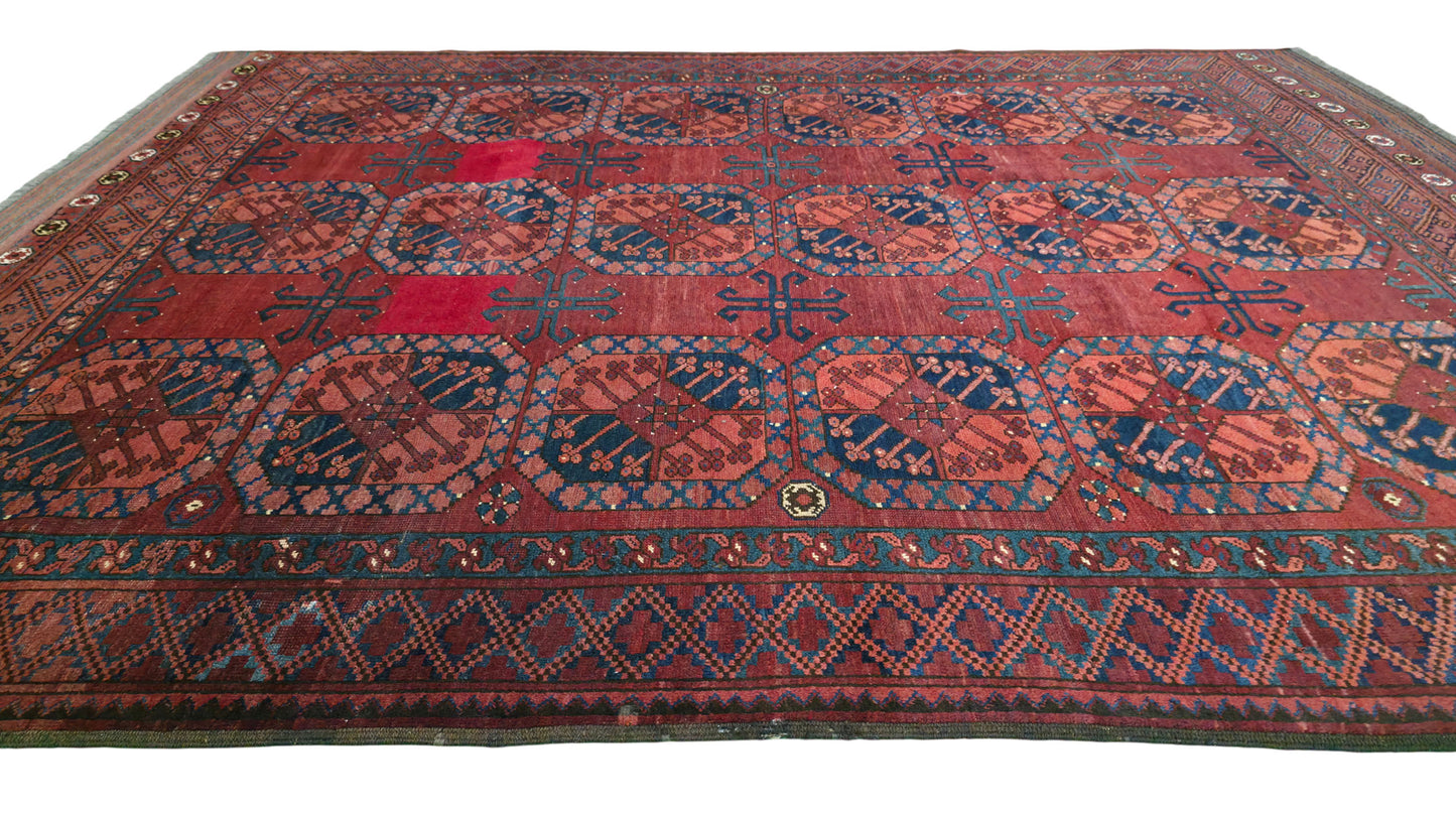 antique Ersari Turkmen 300×250 cm | Rug# 11524
