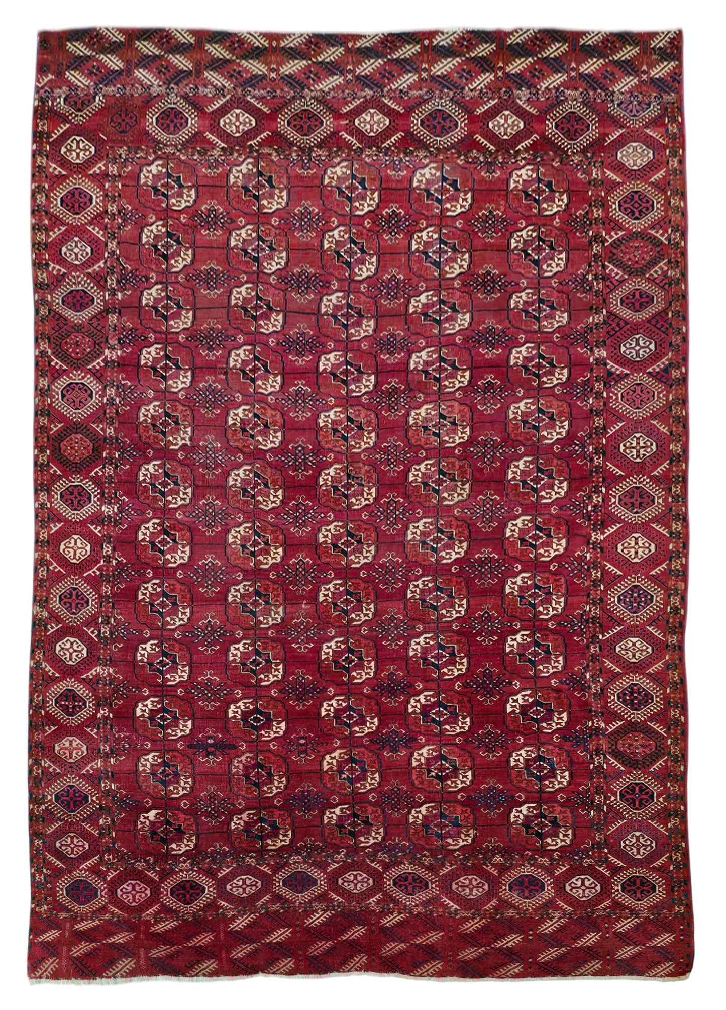 Antique Tekke Turkmen, 328×230 cm | Rug# 11525