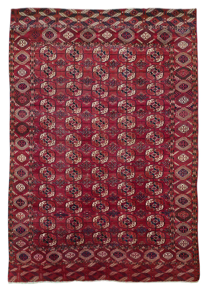 Antique Tekke Turkmen, 328×230 cm | Rug# 11525
