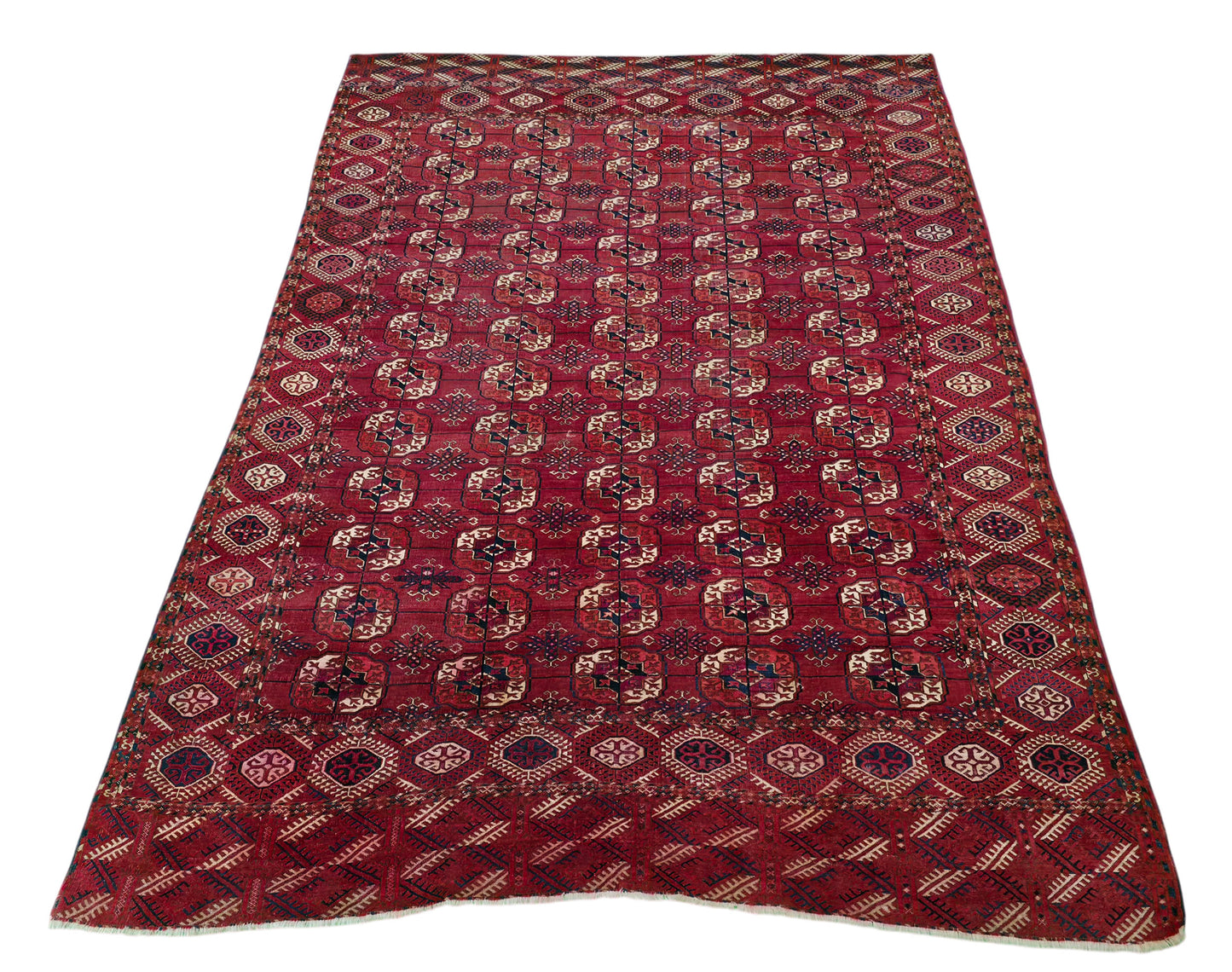 Antique Tekke Turkmen, 328×230 cm | Rug# 11525