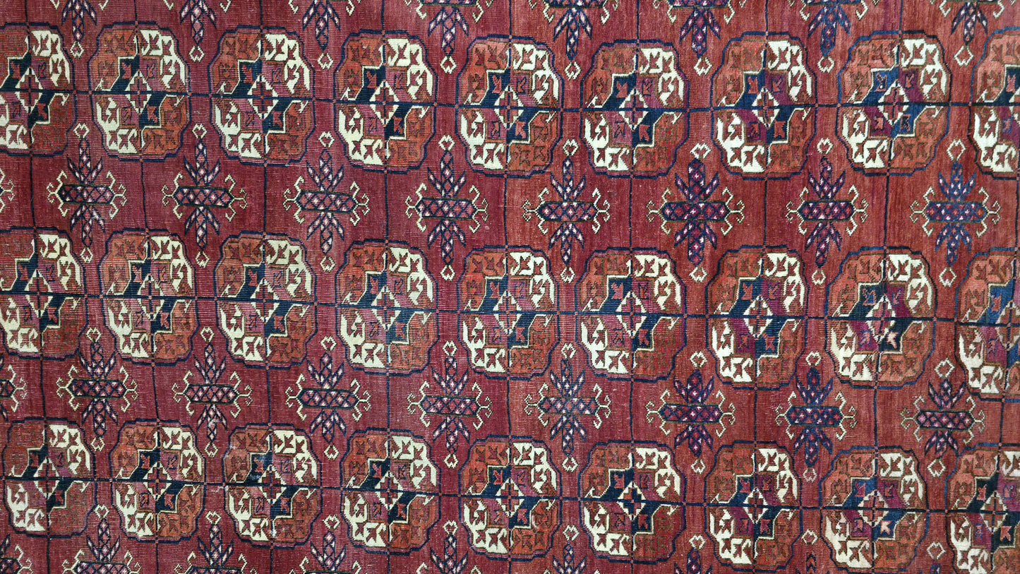 Antique Tekke Turkmen, 328×230 cm | Rug# 11525