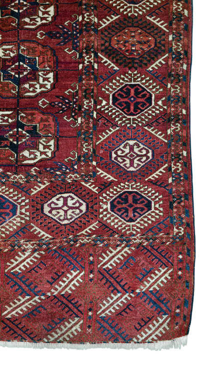 Antique Tekke Turkmen, 328×230 cm | Rug# 11525