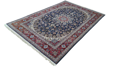 Vintage & superfine Isfahan 260×115 cm | Rug# 11526