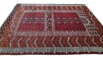 Immaculate antique Ensi-Hatchli 140×105 cm | Rug# 11529