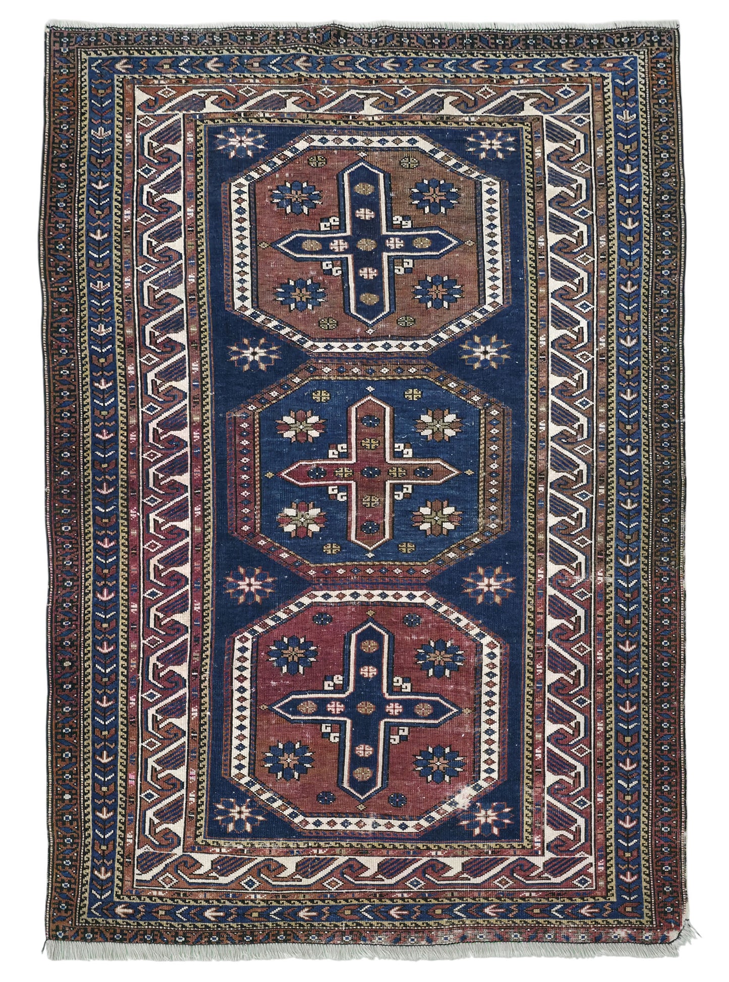 Hand knotted antique Shirvan rug 170×115 cm | Rug# 11531