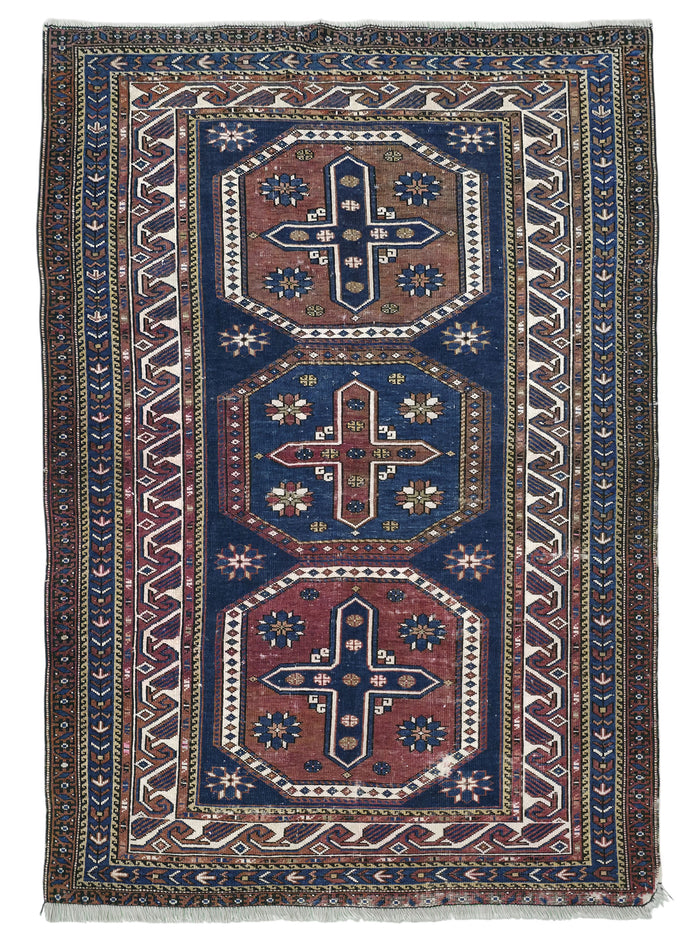 Hand knotted antique Shirvan rug 170×115 cm | Rug# 11531