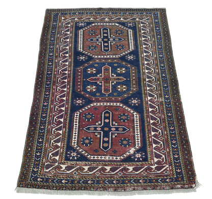 Hand knotted antique Shirvan rug 170×115 cm | Rug# 11531