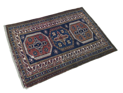 Hand knotted antique Shirvan rug 170×115 cm | Rug# 11531