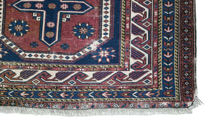 Hand knotted antique Shirvan rug 170×115 cm | Rug# 11531