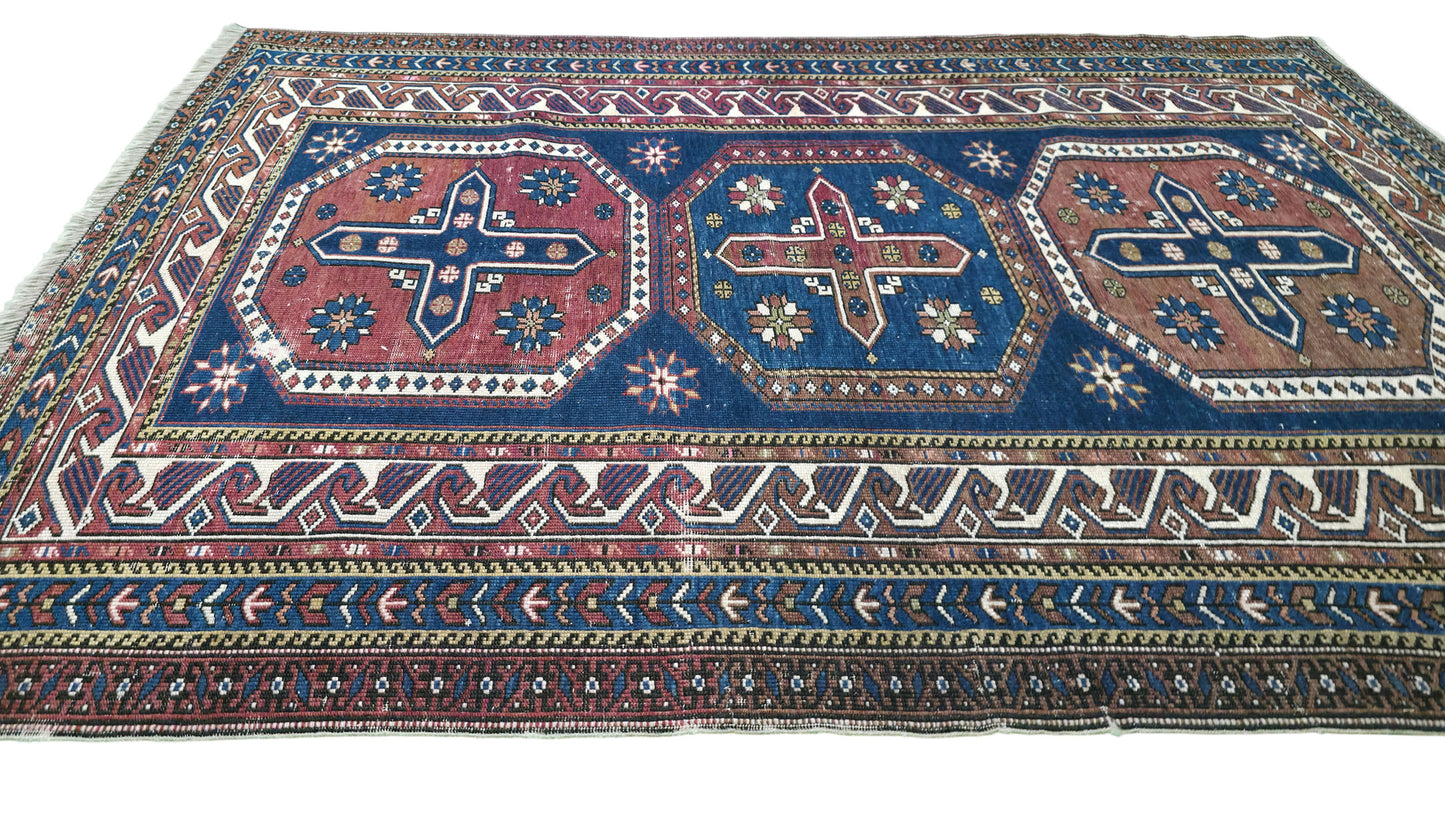 Hand knotted antique Shirvan rug 170×115 cm | Rug# 11531