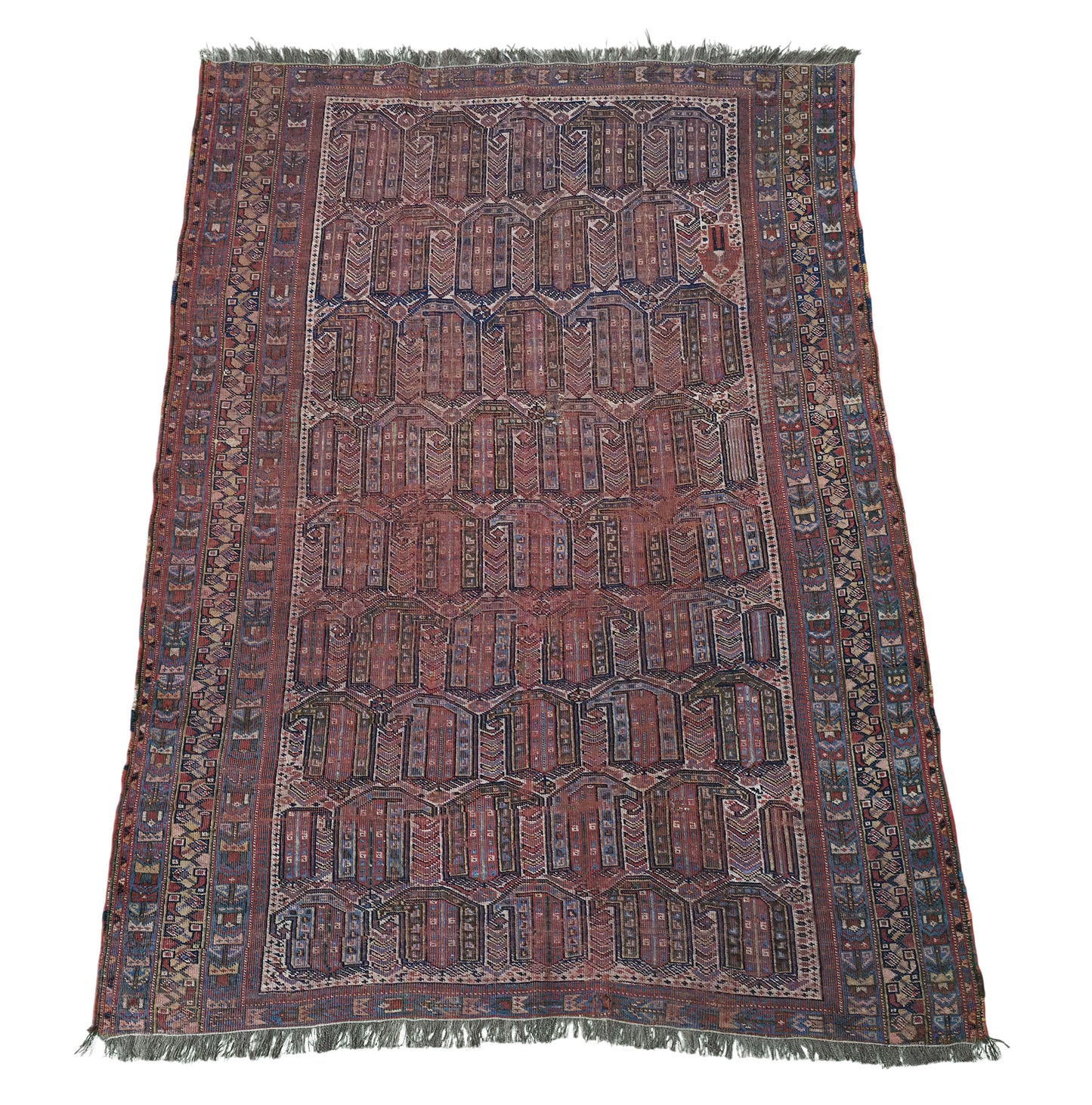 Hand knotted antique Afshar rug 165×120 cm | Rug# 11532