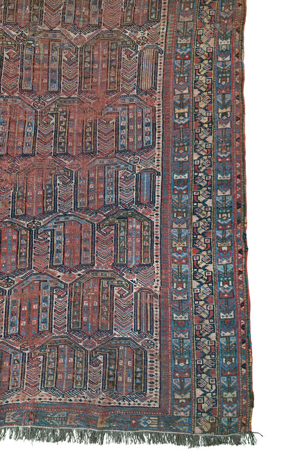 Hand knotted antique Afshar rug 165×120 cm | Rug# 11532