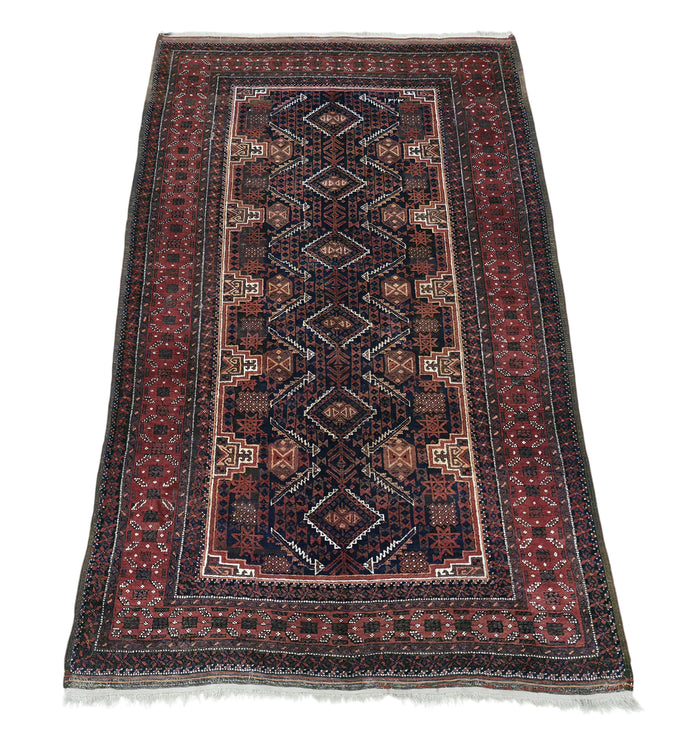 Early 20th century antique Balouch, 186×107 cm | Rug# 11535