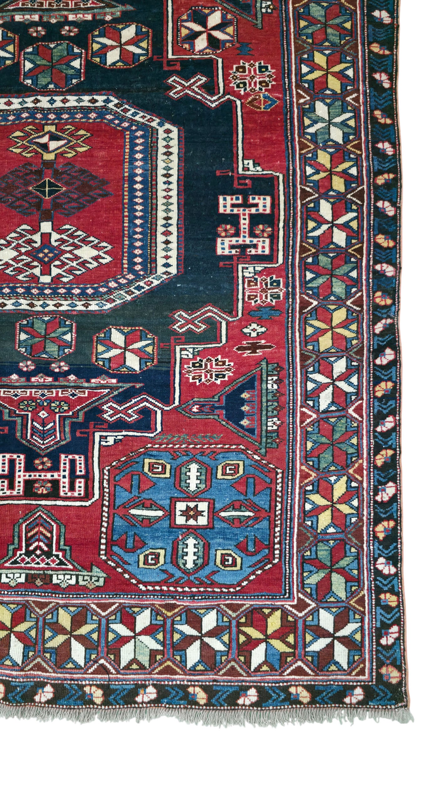 Hand knotted vintage Shahsavan-Zanjan rug 175×120 cm | Rug# 11536