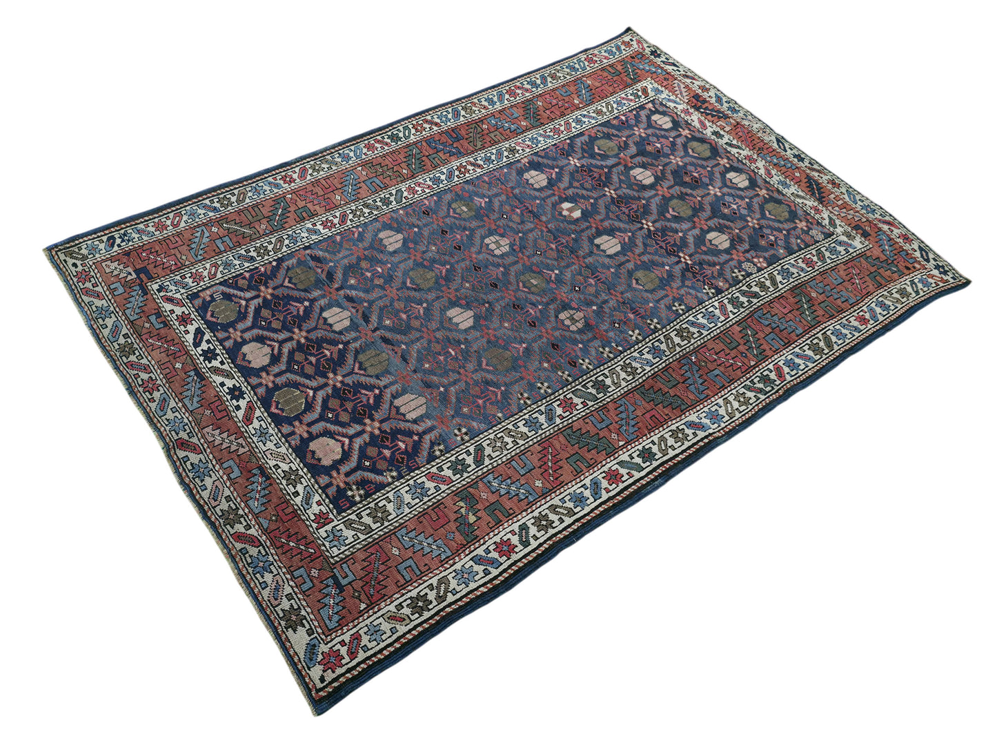 Hand knotted antique Shirvan rug 190×120 cm | Rug# 11537