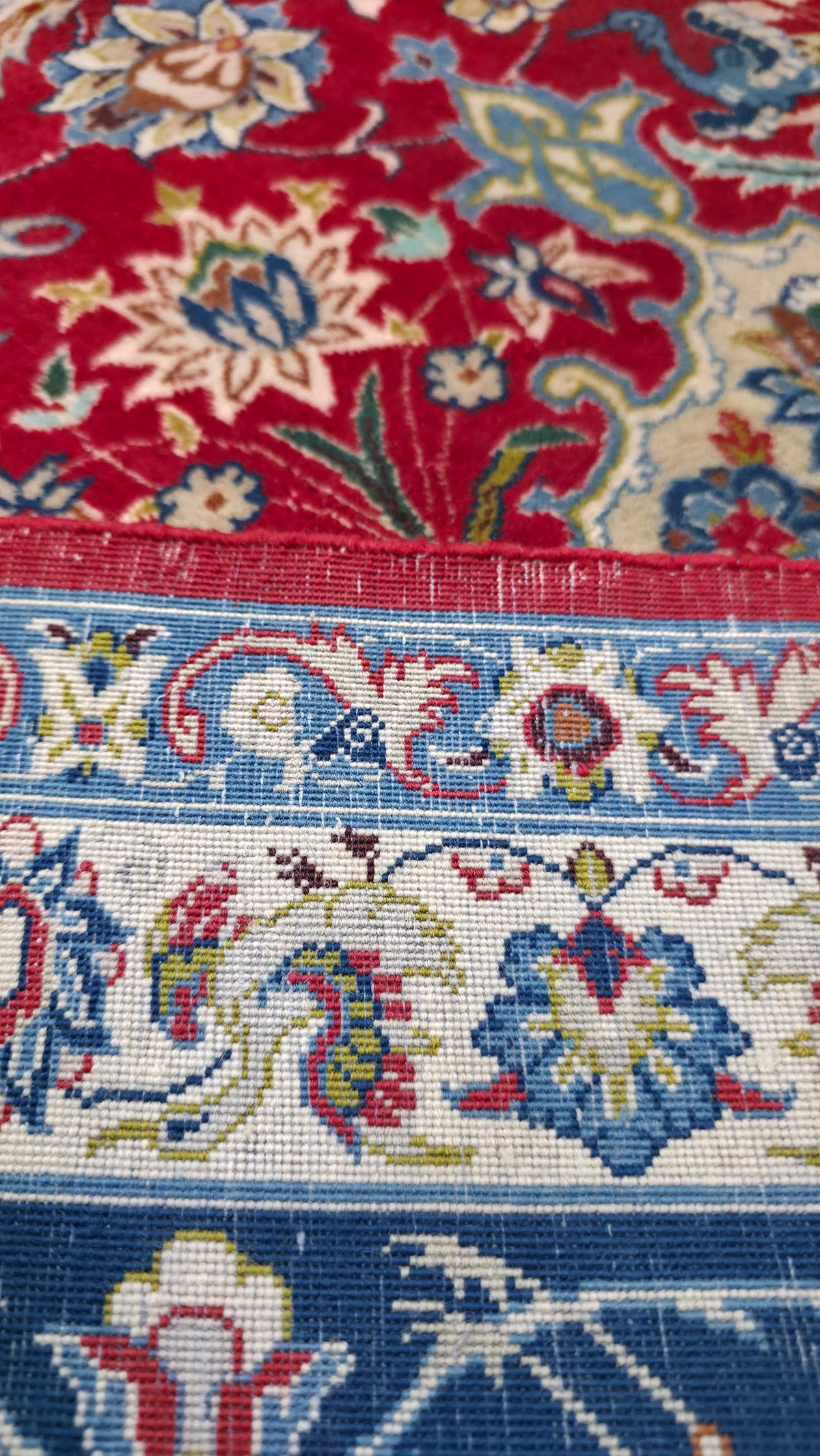 Pre-Loved Vintage Isfehan Rug 320x220 cm | Rug# 11551