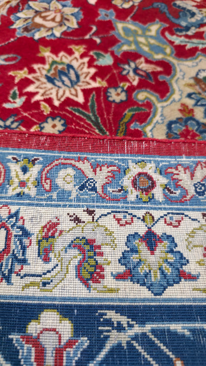 Pre-Loved Vintage Isfehan Rug 320x220 cm | Rug# 11551