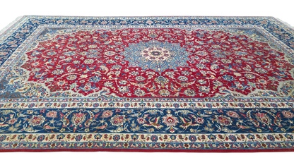 Pre-Loved Vintage Isfehan Rug 320x220 cm | Rug# 11551